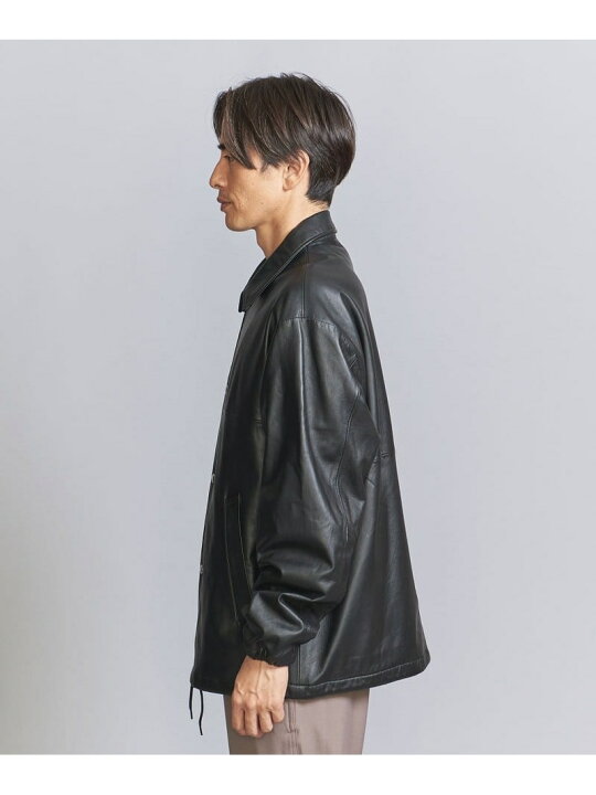 楽天市場】【SALE／30%OFF】レザー コーチ ジャケット BEAUTY&YOUTH