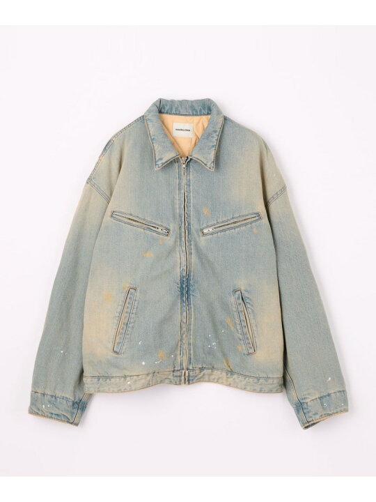 楽天市場】【SALE／60%OFF】パデッド オーバーダイ デニム ワーク 