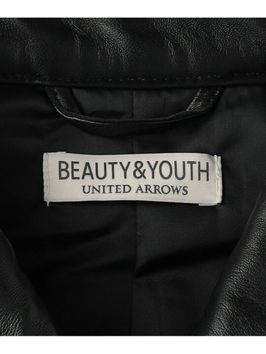 楽天市場】【SALE／50%OFF】レザー コーチ ジャケット 3 BEAUTY&YOUTH 
