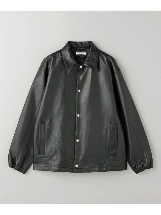 楽天市場】【SALE／50%OFF】レザー コーチ ジャケット 3 BEAUTY&YOUTH 