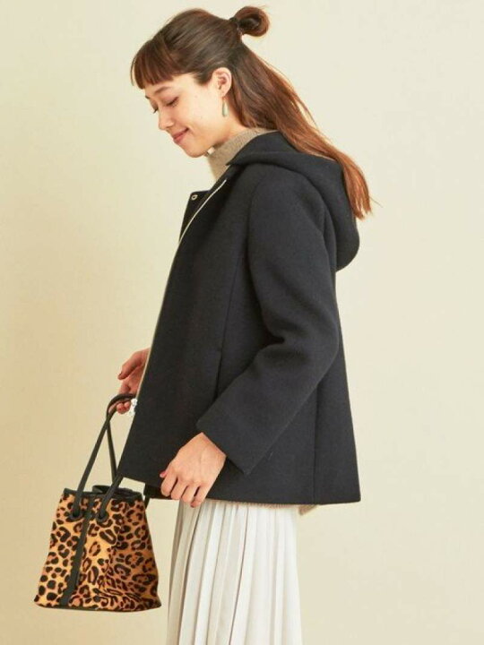 楽天市場】【SALE／70%OFF】BY∴ フード&ノーカラーショートコート 