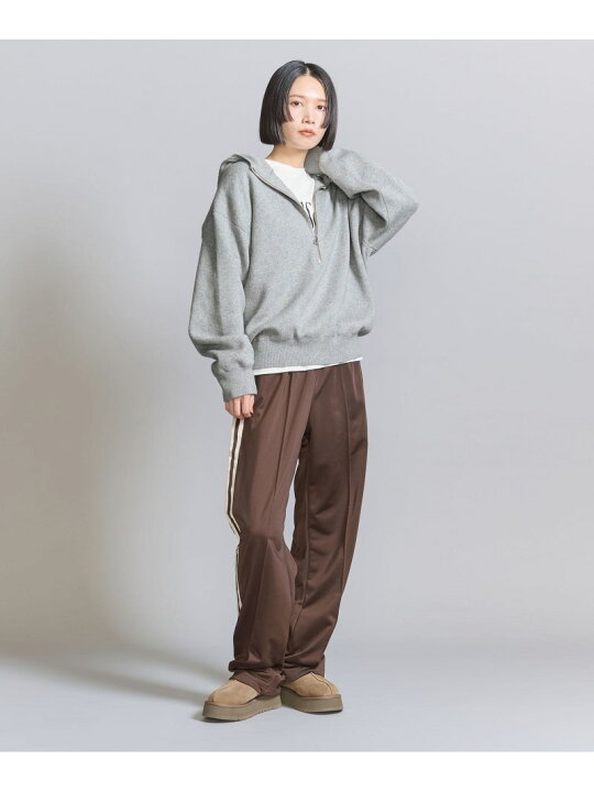 楽天市場】【SALE／70%OFF】ハーフジップ ニット フーディ 