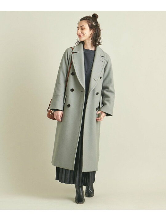 楽天市場】【SALE／50%OFF】BY HAMILTON WOOL MIX ロングPコート 21FW 