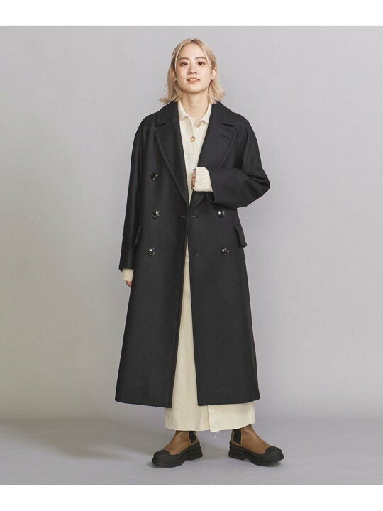 楽天市場】【SALE／50%OFF】BY HAMILTON WOOL MIX ロングPコート 21FW 