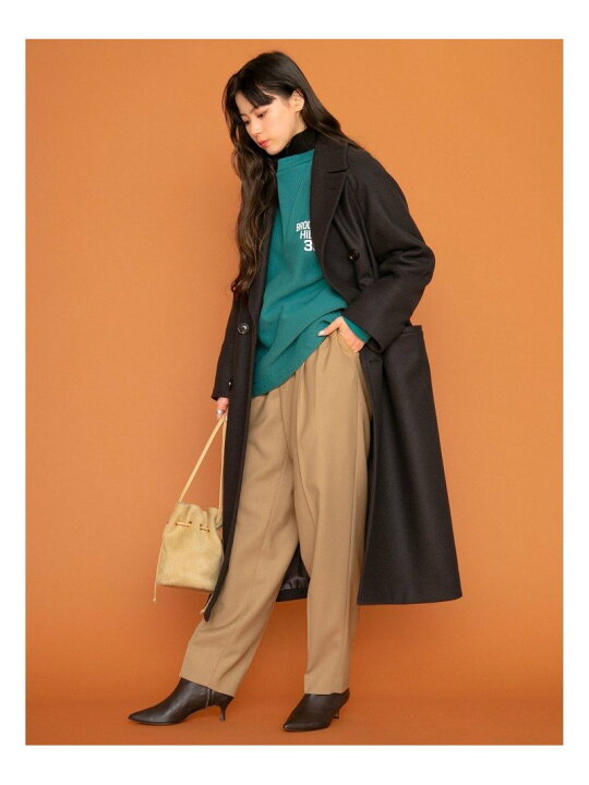 楽天市場】【SALE／50%OFF】BY HAMILTON WOOL MIX ロングPコート 21FW  