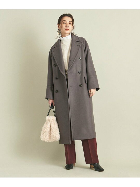 楽天市場】【SALE／50%OFF】BY HAMILTON WOOL MIX ロングPコート 21FW 