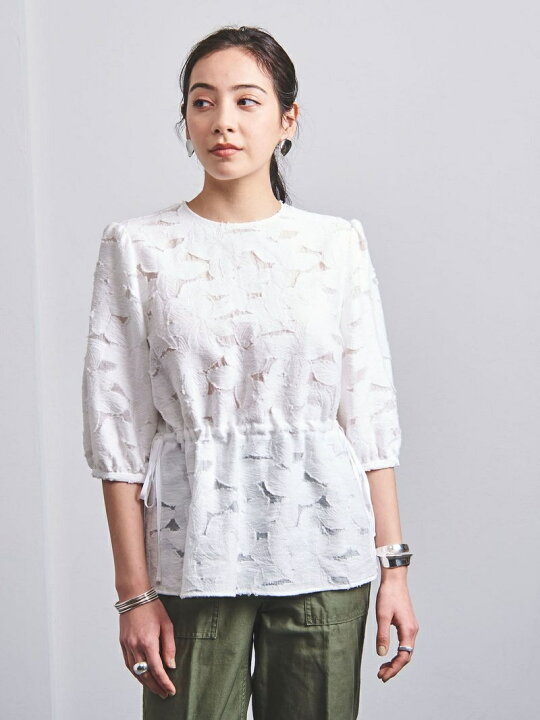 楽天市場】【SALE／60%OFF】UBCC CUT/JQ ドロースト ブラウス 