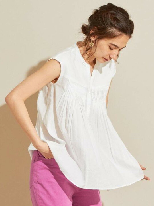 楽天市場】【SALE／72%OFF】BYボイルタック&ギャザーフレンチスリーブ 