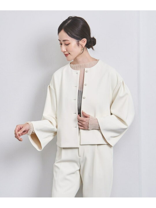 楽天市場】【SALE／80%OFF】SPONGY ノーカラー ジャケット UNITED 
