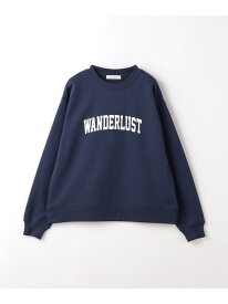 【SALE／30%OFF】ロゴ クルーネックスウェット＜A DAY IN THE LIFE＞ a day in the life ユナイテッドアローズ アウトレット トップス カットソー・Tシャツ ブルー ホワイト【RBA_E】[Rakuten Fashion]