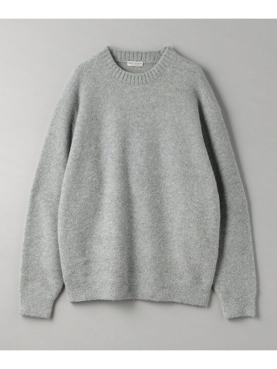 楽天市場】【SALE／70%OFF】クリンプ コットンウール ミックス クルー 