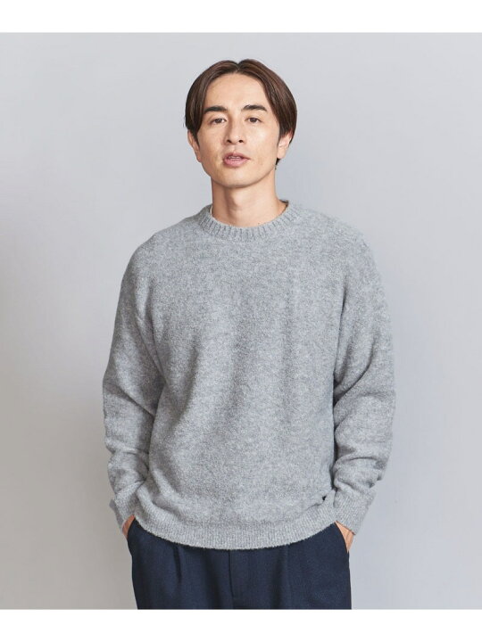 楽天市場】【SALE／70%OFF】クリンプ コットンウール ミックス クルー 