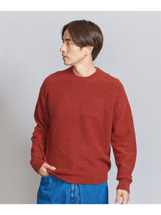 楽天市場】【SALE／70%OFF】クリンプ コットンウール ミックス クルー 