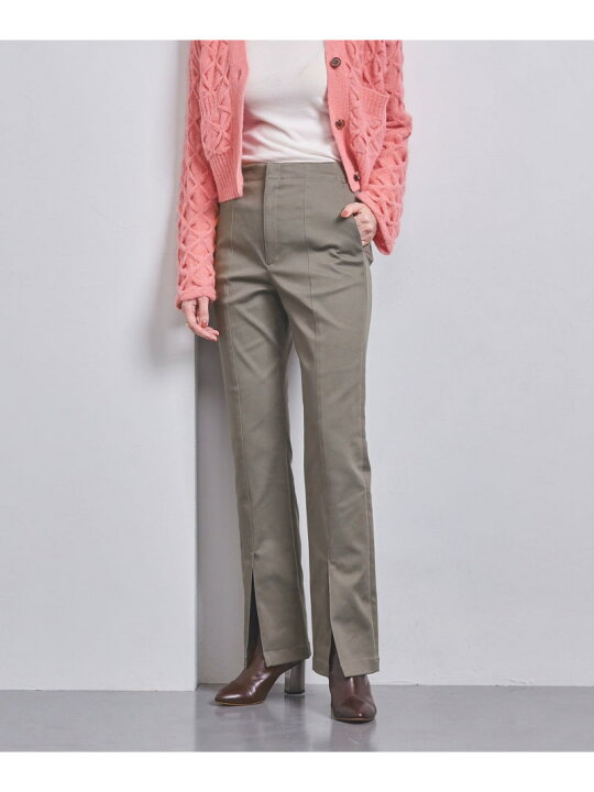 楽天市場】【SALE／80%OFF】C/PU スリット スリムパンツ UNITED ARROWS 