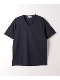 【SALE／50%OFF】メランジ VネックTシャツ＜A DAY IN THE LIFE＞ a day in the life ユナイテッドアローズ アウトレット トップス カットソー・Tシャツ ネイビー ホワイト グレー ピンク【RBA_E】[Rakuten Fashion]