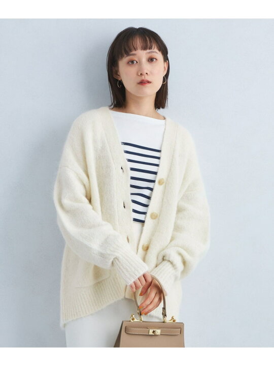 楽天市場】【SALE／70%OFF】アルパカシャギー Vネックカーディガン 