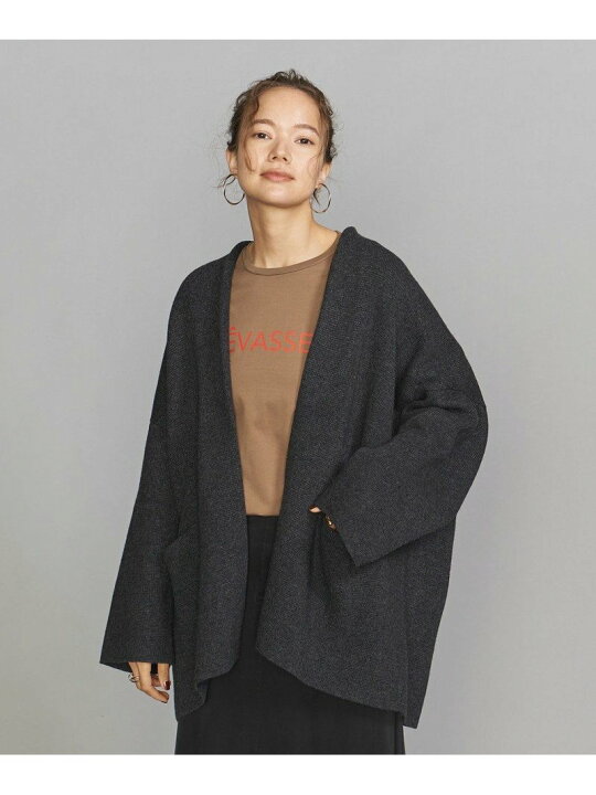 楽天市場】【SALE／70%OFF】BY ノーボタンミドル ガウンカーディガン 