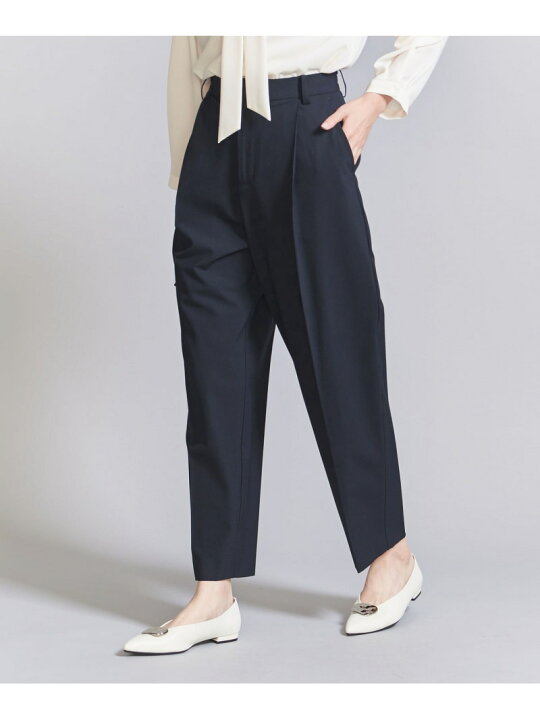 楽天市場】【SALE／65%OFF】タック テーパード パンツ BEAUTY&YOUTH  