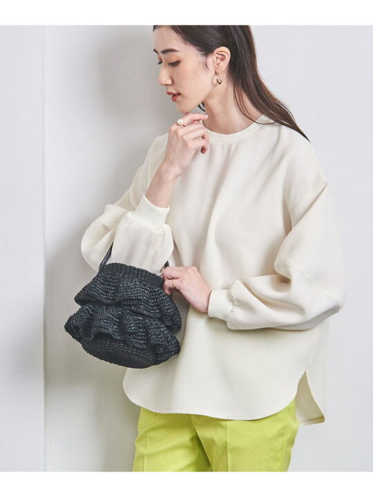 楽天市場】【SALE／70%OFF】COMBI ABACA フリル バスケットバッグ  