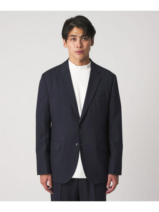 楽天市場】【SALE／50%OFF】ウールライク サージ 2ボタンジャケット JUST FIT ジャケット ネイビー 2ボタン