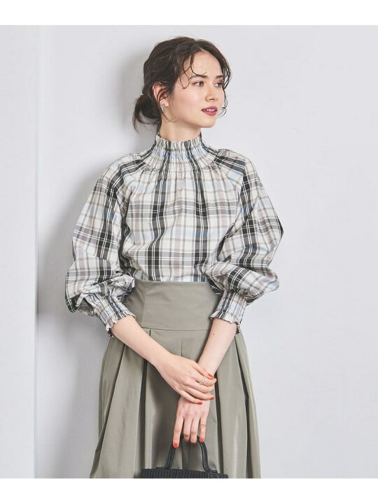 楽天市場】【SALE／50%OFF】C/SI シャーリング ブラウス UNITED ARROWS 