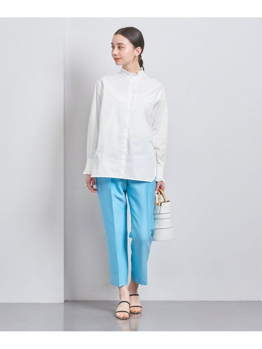 楽天市場】【SALE／50%OFF】フリル スタンドカラー シャツ UNITED 