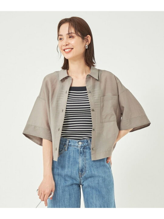 楽天市場】【SALE／50%OFF】シアー クロップド シャツ UNITED ARROWS 