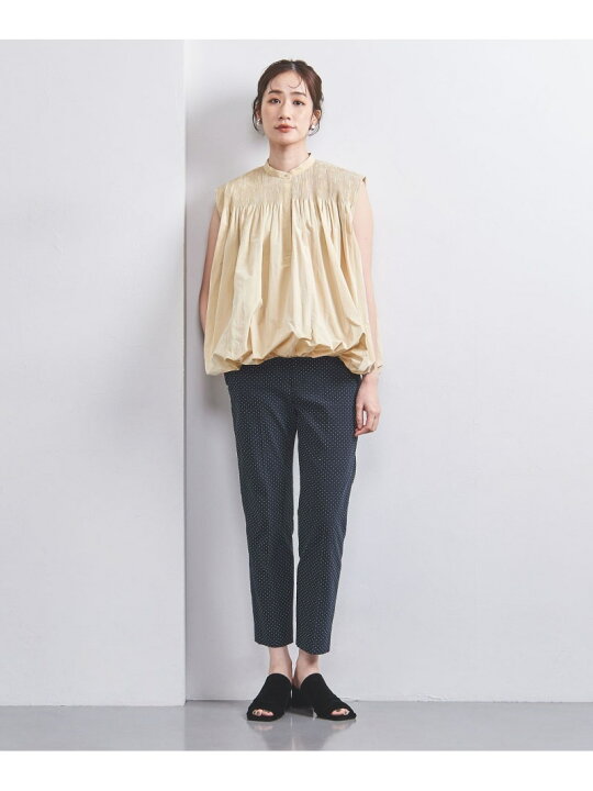 楽天市場】【SALE／60%OFF】タフタ シャーリング プリーツ ブラウス 