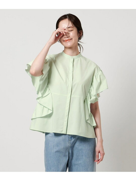 楽天市場】【SALE／70%OFF】イージー フレアスリーブ ブラウス -撥水 
