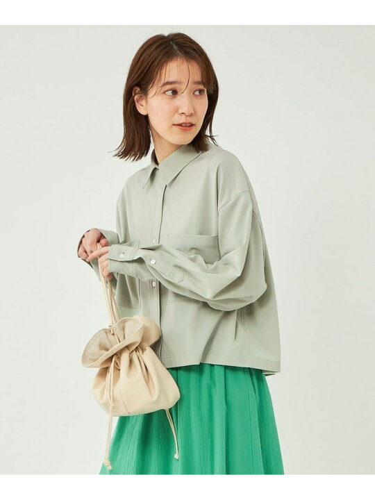 楽天市場】【SALE／50%OFF】クロップド シャツ UNITED ARROWS green 
