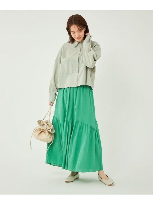 楽天市場】【SALE／50%OFF】クロップド シャツ UNITED ARROWS green 