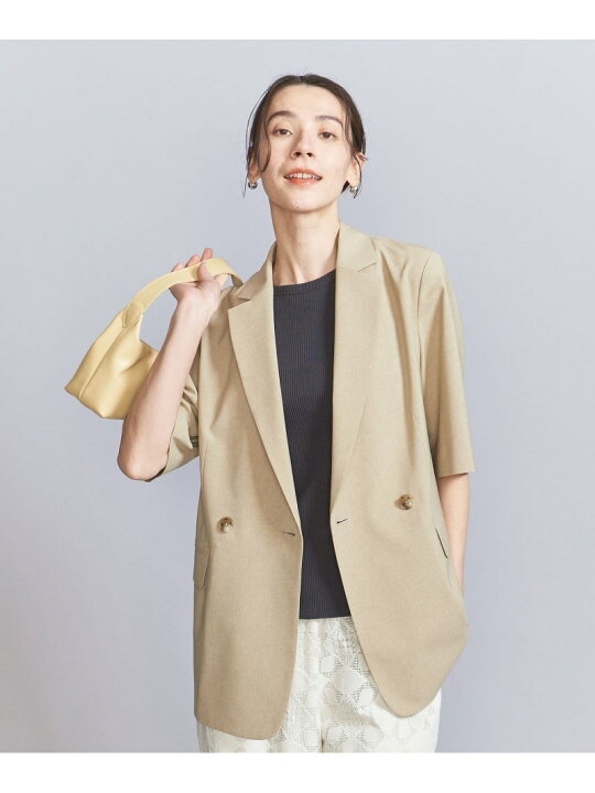 楽天市場】【SALE／70%OFF】ハーフスリーブ ジャケット BEAUTY&YOUTH 