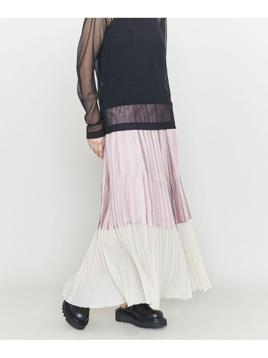 楽天市場】【SALE／80%OFF】＜ASTRAET＞P サテン/オーガンジー マキシ 