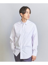 【SALE／60%OFF】＜one BEAUTY&YOUTH＞ PASTEL POPLIN PURPLE SHIRT/シャツ BEAUTY&YOUTH UNITED ARROWS ユナイテッドアローズ アウトレット トップス シャツ・ブラウス パープル【RBA_E】【送料無料】[Rakuten Fashion]