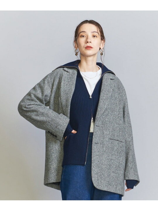 楽天市場】【SALE／40%OFF】ヘリンボーン オーバー ジャケット 