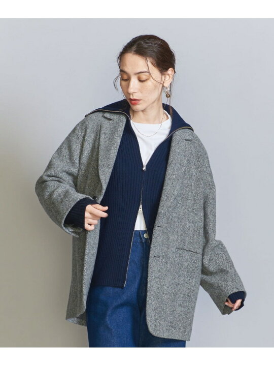 楽天市場】【SALE／70%OFF】ヘリンボーン オーバー ジャケット 