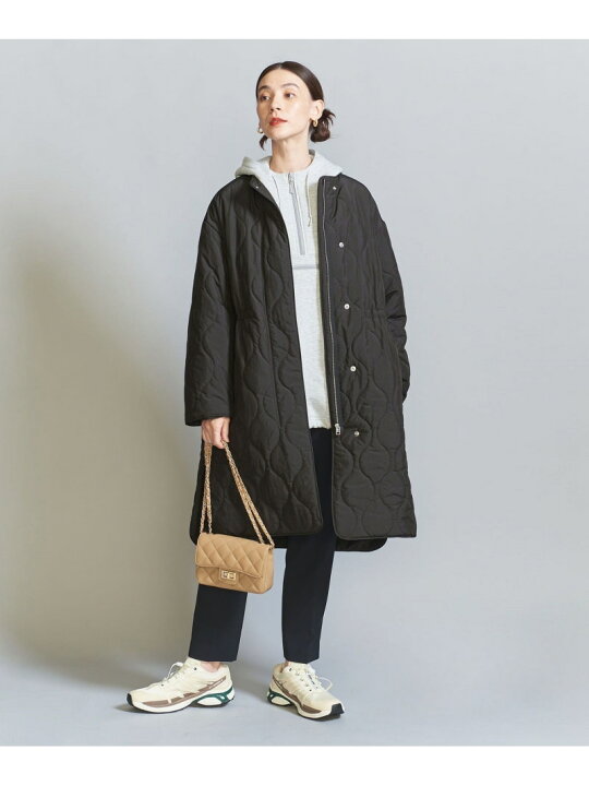 楽天市場】【SALE／80%OFF】キルティングノーカラーコート 