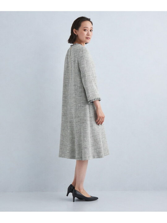 楽天市場】【SALE／60%OFF】ツイード フリンジ ワンピース UNITED 