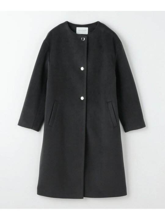 楽天市場】【SALE／30%OFF】ニットモッサ ノーカラーコート ＜A DAY IN 