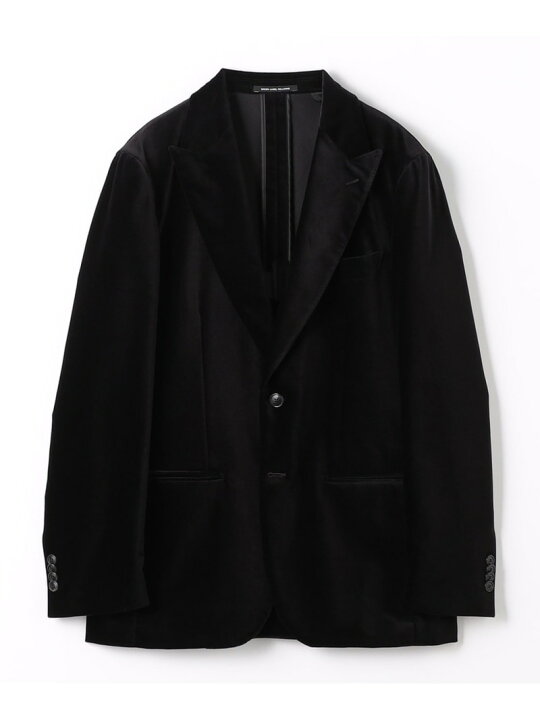 楽天市場】【SALE／70%OFF】ブラック ベルベット 2B ジャケット UNITED 