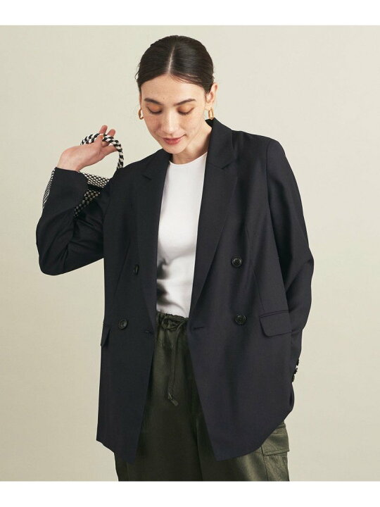 楽天市場】【SALE／85%OFF】BY リネンライク ツイルダブルジャケット  