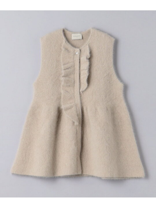 楽天市場】【SALE／50%OFF】フォックス カシミヤ フリルベスト UNITED 