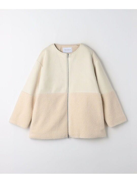 楽天市場】【SALE／30%OFF】フェイクムートン*ボア ミドルコート ＜A 