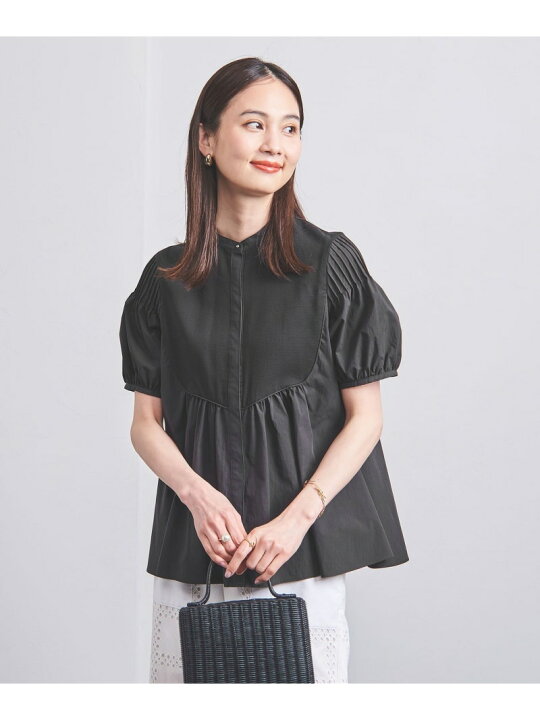 楽天市場】【SALE／40%OFF】EMBOS ピンタック ショートスリーブ 
