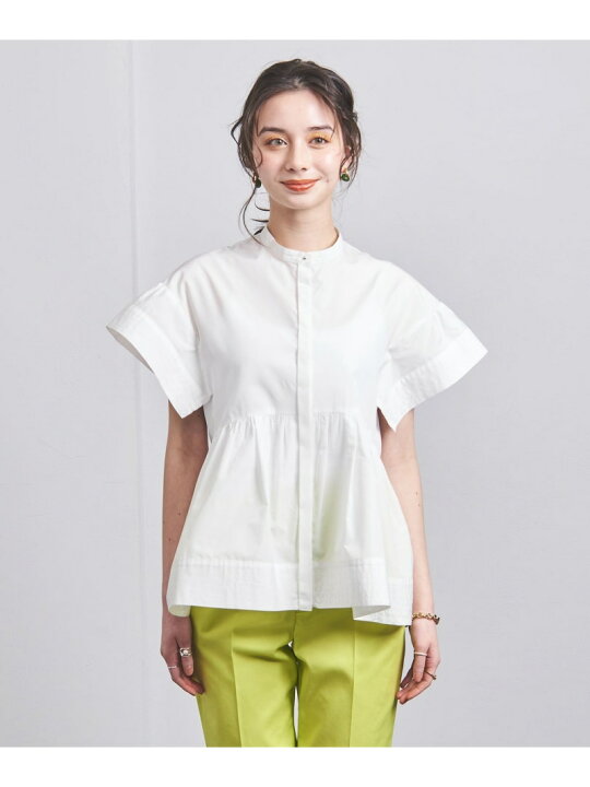 楽天市場】【SALE／60%OFF】タフタ ステッチ ペプラム ブラウス UNITED 