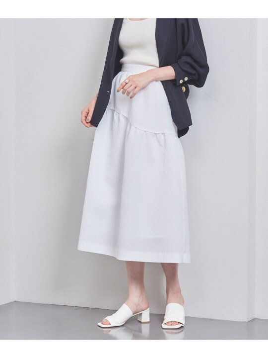 楽天市場】【SALE／80%OFF】AIRY ジャカード ティアードスカート 