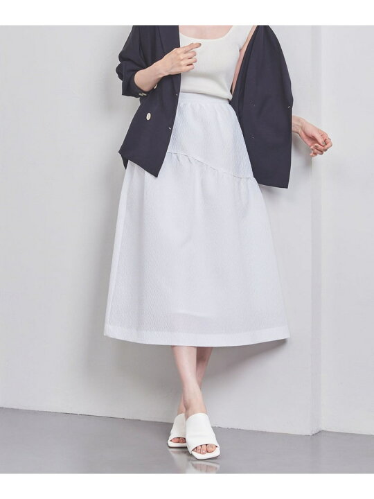 楽天市場】【SALE／80%OFF】AIRY ジャカード ティアードスカート 