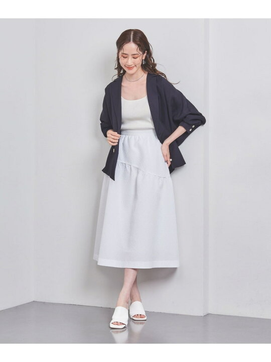 楽天市場】【SALE／80%OFF】AIRY ジャカード ティアードスカート 