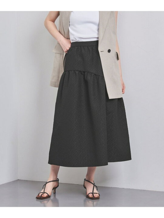 楽天市場】【SALE／80%OFF】AIRY ジャカード ティアードスカート  