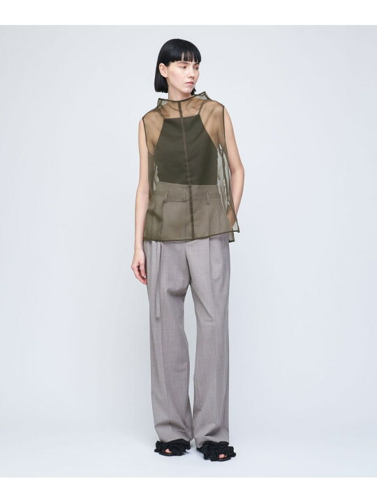 楽天市場】【SALE／70%OFF】＜AEWEN MATOPH＞オーガンジー ハイネック 